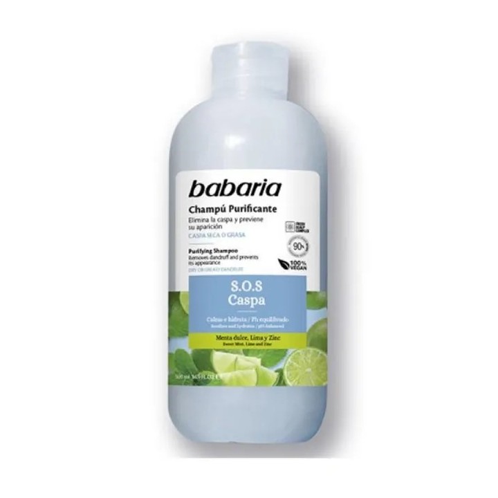 Babaria SOS Shampooing Purifiant Pelliculaire 500ml