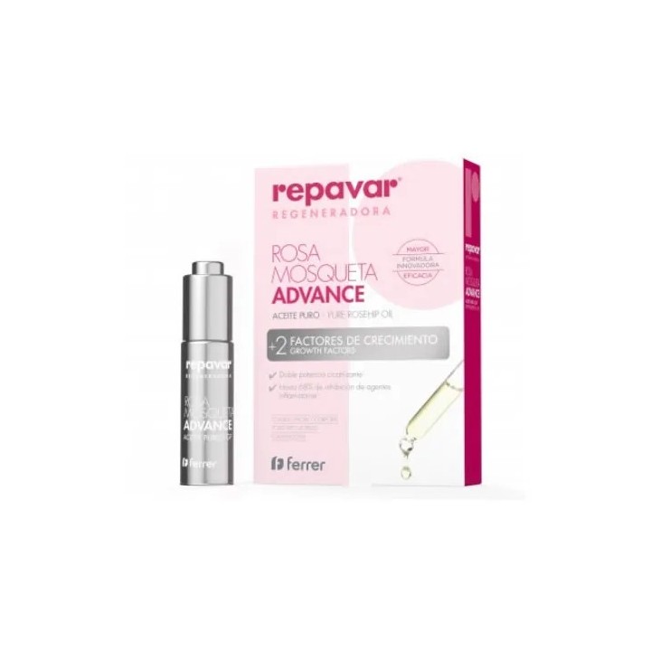 Repavar Regenerante Huile Rose Mosquée 15ml