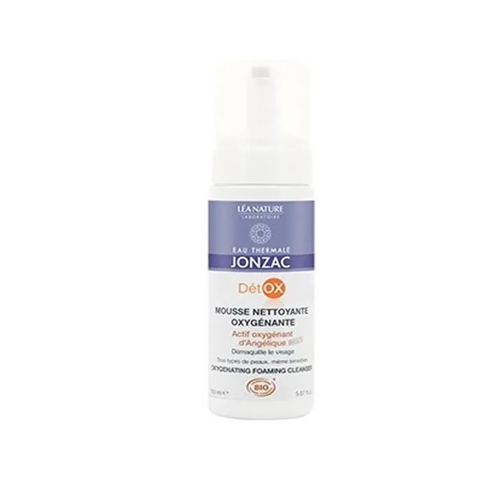 Jonzac Détox Mousse Nettoyante Oxygénante 150ml