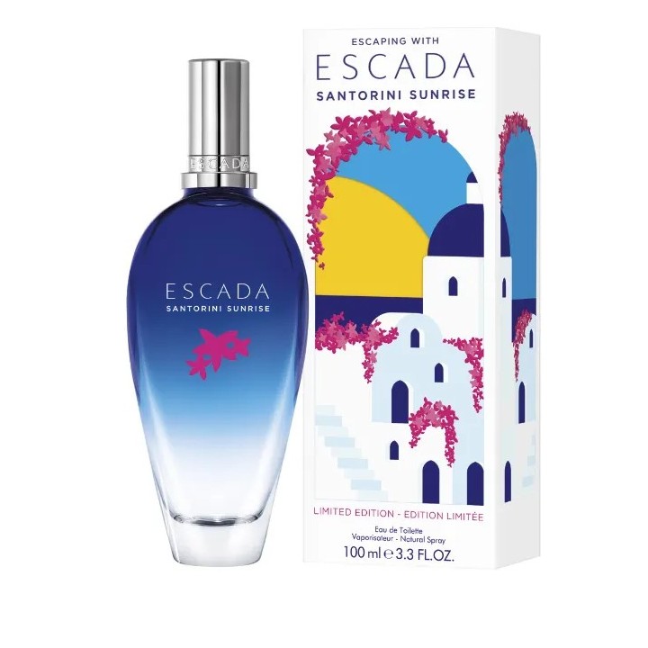 Escada Santorini Sunrise Eau De Toilette Vaporisateur 100ml Limited Edition